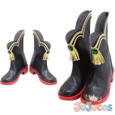 画像1: あんスタ　月永レオ　コスプレ靴　あんさんぶるスターズ！　コスプレブーツ　JUJUcosplay (1)