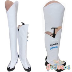 画像1: ウィスパーレイン　Whisperain　コスプレ靴　アークナイツ　コスプレブーツ　JUJUcosplay (1)