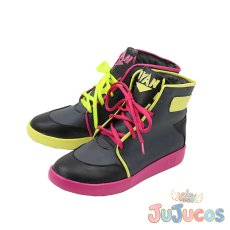 画像4: VTuber　常闇トワ　コスプレ靴　バーチャルYouTuber　コスプレブーツ　JUJUcosplay (4)