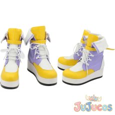 画像1: VTuber　勇気ちひろ　コスプレ靴　バーチャルYouTuber　コスプレブーツ　JUJUcosplay (1)