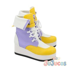 画像4: VTuber　勇気ちひろ　コスプレ靴　バーチャルYouTuber　コスプレブーツ　JUJUcosplay (4)