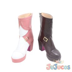 画像2: グラスワンダー　コスプレ靴　ウマ娘プリティーダービー　コスプレブーツ　JUJUcosplay (2)