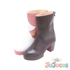 画像4: グラスワンダー　コスプレ靴　ウマ娘プリティーダービー　コスプレブーツ　JUJUcosplay (4)