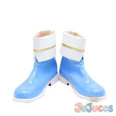 画像2: 虹色Passions!　優木せつ菜　コスプレ靴　ラブライブ！虹ヶ咲学園スクールアイドル同好会　コスプレブーツ　JUJUcosplay (2)