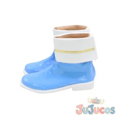 画像4: 虹色Passions!　優木せつ菜　コスプレ靴　ラブライブ！虹ヶ咲学園スクールアイドル同好会　コスプレブーツ　JUJUcosplay (4)