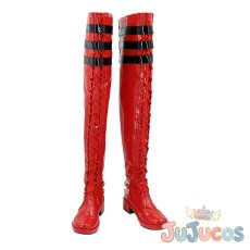 画像2: FGO　カルナ〔サンタ〕　コスプレ靴　Fate/Grand Order　コスプレブーツ　JUJUcosplay (2)