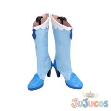 画像2: 薬師寺さあや　キュアアンジュ　コスプレ靴　HUGっと!プリキュア　コスプレブーツ　JUJUcosplay (2)