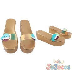 画像1: VTuber　ガウル・グラ　がうる・ぐら　新衣装　コスプレ靴　バーチャルYouTuber　コスプレブーツ　JUJUcosplay (1)