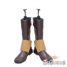 画像2: オズ=ベザリウス　コスプレ靴　PandoraHearts（パンドラハーツ）　コスプレブーツ　JUJUcosplay (2)