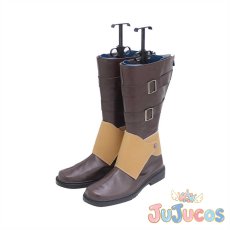 画像4: オズ=ベザリウス　コスプレ靴　PandoraHearts（パンドラハーツ）　コスプレブーツ　JUJUcosplay (4)