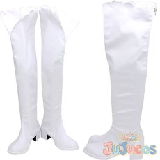 画像1: アイランド　御原凛音　コスプレ靴　ISLAND　コスプレブーツ　JUJUcosplay (1)