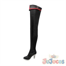 画像4: 羽前京香　コスプレ靴　魔都精兵のスレイブ　コスプレブーツ　JUJUcosplay (4)