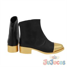 画像4: あんスタ　大神晃牙　招待☆ブラックブラッドバンケット　コスプレ靴　あんさんぶるスターズ！　コスプレブーツ　JUJUcosplay (4)