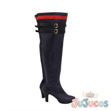 画像3: まおがく　サーシャ・ネクロン　コスプレ靴　魔王学院の不適合者 ?史上最強の魔王の始祖、転生して子孫たちの学校へ通う?　コスプレブーツ　JUJUcosplay (3)