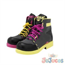 画像3: VTuber　常闇トワ　初期　コスプレ靴　バーチャルYouTuber　コスプレブーツ　JUJUcosplay (3)