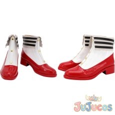 画像1: FGO　マリー・アントワネット　英霊祭装　コスプレ靴　Fate/Grand Order　コスプレブーツ　JUJUcosplay (1)