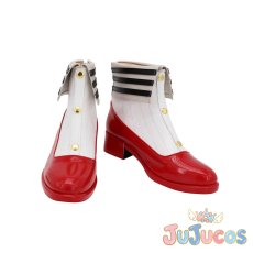 画像2: FGO　マリー・アントワネット　英霊祭装　コスプレ靴　Fate/Grand Order　コスプレブーツ　JUJUcosplay (2)