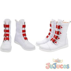 画像1: HE KING OF FIGHTERS XIV　シュンエイ　コスプレ靴　ザ・キング・オブ・ファイターズ　コスプレブーツ　JUJUcosplay (1)