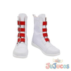 画像2: HE KING OF FIGHTERS XIV　シュンエイ　コスプレ靴　ザ・キング・オブ・ファイターズ　コスプレブーツ　JUJUcosplay (2)