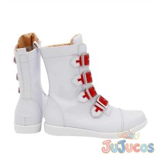 画像4: HE KING OF FIGHTERS XIV　シュンエイ　コスプレ靴　ザ・キング・オブ・ファイターズ　コスプレブーツ　JUJUcosplay (4)