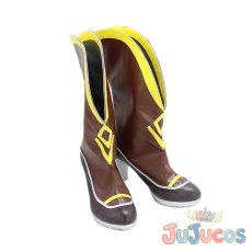 画像4: マルゼンスキー　勝負服　コスプレ靴　ウマ娘プリティーダービー　コスプレブーツ　JUJUcosplay (4)