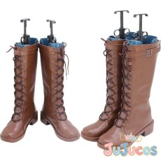 画像1: ナイスネイチャ　コスプレ靴　ウマ娘プリティーダービー　コスプレブーツ　JUJUcosplay (1)