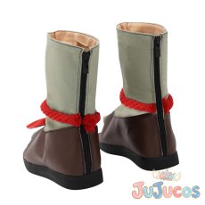 画像4: ヨモギ　コスプレ靴　モンスターハンターライズ　コスプレブーツ　JUJUcosplay (4)