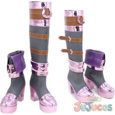画像1: ナリタブライアン　コスプレ靴　ウマ娘プリティーダービー　コスプレブーツ　JUJUcosplay (1)