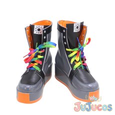 画像2: VTuber　本間 ひまわり　コスプレ靴　バーチャルYouTuber　コスプレブーツ　JUJUcosplay (2)