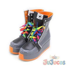 画像3: VTuber　本間 ひまわり　コスプレ靴　バーチャルYouTuber　コスプレブーツ　JUJUcosplay (3)