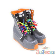 画像4: VTuber　本間 ひまわり　コスプレ靴　バーチャルYouTuber　コスプレブーツ　JUJUcosplay (4)