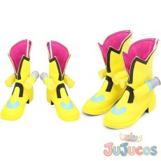 画像1: ツインターボ　コスプレ靴　ウマ娘プリティーダービー　コスプレブーツ　JUJUcosplay (1)