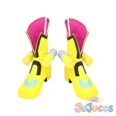 画像2: ツインターボ　コスプレ靴　ウマ娘プリティーダービー　コスプレブーツ　JUJUcosplay (2)