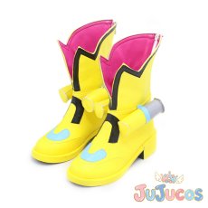 画像3: ツインターボ　コスプレ靴　ウマ娘プリティーダービー　コスプレブーツ　JUJUcosplay (3)