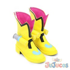 画像4: ツインターボ　コスプレ靴　ウマ娘プリティーダービー　コスプレブーツ　JUJUcosplay (4)