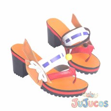 画像3: 八重神子(やえみこ)　コスプレ靴　原神(げんしん)　コスプレブーツ　JUJUcosplay (3)