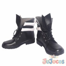 画像2: あんスタ！Music　Ra*bits　Wander！ブラックバニー in UNDERLAND　仁兎なずな　紫之創　真白友也　天満光　コスプレ靴　あんさんぶるスターズ！　コスプレブーツ　JUJUcosplay (2)