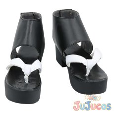 画像2: げんしん　稲妻　桐生万葉　コスプレ靴　原神　コスプレブーツ　JUJUcosplay (2)