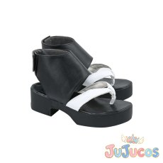 画像4: げんしん　稲妻　桐生万葉　コスプレ靴　原神　コスプレブーツ　JUJUcosplay (4)