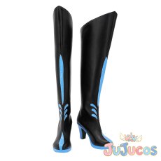 画像2: FGO　モルガン　コスプレ靴　Fate/Grand Order　コスプレブーツ　JUJUcosplay (2)