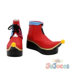 画像2: VTuber　尾丸ポルカ　初期　コスプレ靴　バーチャルYouTuber　コスプレブーツ　JUJUcosplay (2)