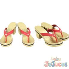 画像1: 雷電将軍　コスプレ靴　原神(げんしん)　コスプレブーツ　JUJUcosplay (1)