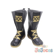 画像2: FF14　FFXIV　FINAL FANTASY XIV　グ・ラハ・ティア　コスプレ靴　ファイナルファンタジーXIV　コスプレブーツ　JUJUcosplay (2)