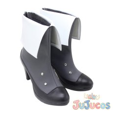 画像4: VTuber　アンジュ・カトリーナ　2周年新衣装　コスプレ靴　バーチャルYouTuber　コスプレブーツ　JUJUcosplay (4)