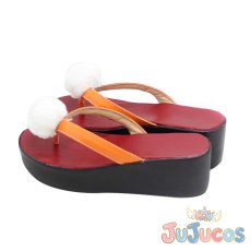 画像4: VTuber　兎田ぺこら　2020正月　コスプレ靴　バーチャルYouTuber　コスプレブーツ　JUJUcosplay (4)