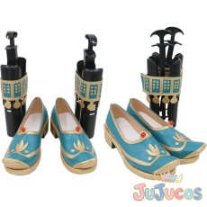 画像1: 暉の羽　玩具職人（おもちゃ売り）　コスプレ靴　IdentityV 第五人格　コスプレブーツ　JUJUcosplay (1)