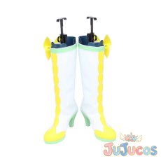 画像2: 四葉ありす(キュアロゼッタ)　キュアロゼッタ(変身後)　コスプレ靴　ドキドキ!プリキュア　コスプレブーツ　JUJUcosplay (2)