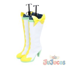 画像3: 四葉ありす(キュアロゼッタ)　キュアロゼッタ(変身後)　コスプレ靴　ドキドキ!プリキュア　コスプレブーツ　JUJUcosplay (3)