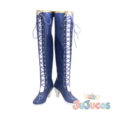 画像2: Starlight　キミと二人きりだもの　朝香果林　コスプレ靴　ラブライブ！虹ヶ咲学園スクールアイドル同好会　コスプレブーツ　JUJUcosplay (2)