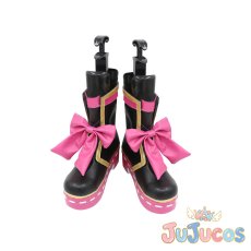 画像2: VTuber　田中ヒメ　コスプレ靴　バーチャルYouTuber　コスプレブーツ　JUJUcosplay (2)